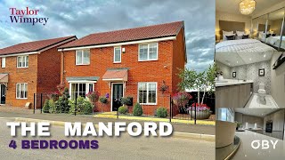 Tour Taylor Wimpey’s The Manford an exclusive 4 Bedroom Home  Bingham Gate [upl. by Eneleh]