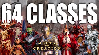 Ashes Of Creation 64 Classes 2024 [upl. by Hazrit]