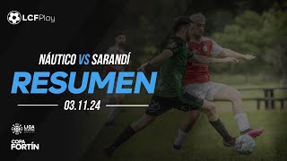 Resumen Náutico vs Sarandí  31124 [upl. by Parshall]