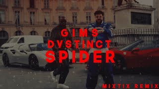 GIMS amp DYSTINCT  SPIDER Mixtix Remix [upl. by Atteinotna]