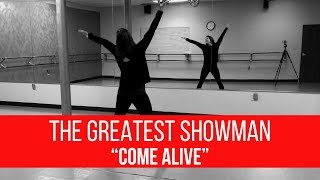 The Greatest Showman  quotCome Alivequot DANCE ROUTINE FOR BEGINNERS Easy Choreography [upl. by Nedearb153]