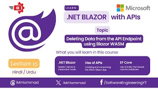 Deleting Data from API Endpoint using Blazor WASM App [upl. by Truc]