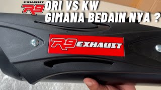 KNALPOT R9 MISANO ORI VS KW UNTUK PCX160 DAN VARIO 160 [upl. by Cirde687]