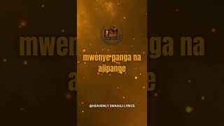 shusha moto lyrica  Giveness Ngao  Heavenly Swahili Lyrics [upl. by Marylynne]