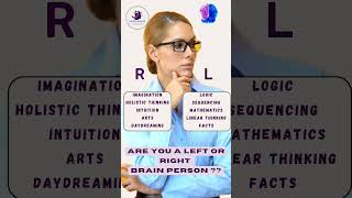 Right brained VS Left brained rightbraineducation leftbrain physiohealer braintest trending [upl. by Brie]