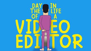 A Day In The Life Of A Film EDITOR [upl. by Gujral]