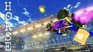 Playing H O R S E In Rocket League [upl. by Anthia]