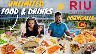 Unlimited Food amp Drinks 😱 Yes Please 🇱🇰  Riu Hotel Ahungalla  riuhotels [upl. by Ronal788]