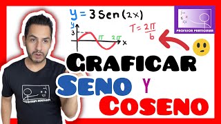 ✅​GRÁFICAS de SENO y COSENO 𝙈𝙪𝙮 𝙁á𝙘𝙞𝙡 😎​🫵​💯​ TRIGONOMETRÍA [upl. by Hegyera641]