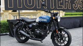 New 2024 Royal Enfield Hunter 350 E 20 BS 7 PriceMileageNew Update Full details in Hindi review [upl. by Bhatt253]