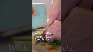 Wilde Aparthotels London Aldgate Tower Bridge londontravel explore [upl. by Ahtanamas]