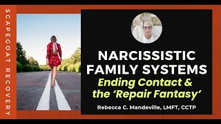 Ending Contact With Your Narcissistic Family amp Repair Fantasies scapegoat nocontact [upl. by Tniassuot]