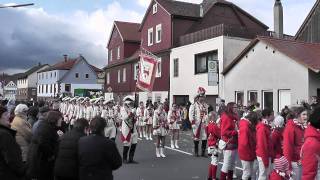 Fasnachtsumzug Michelstadt Odenwald 19022012 [upl. by Neliac]