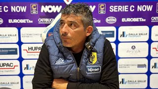 Pro PatriaTrento Tabbiani “Dispiace per il gol subito nel finale che ci toglie due punti” [upl. by Arihsat]