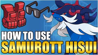 Best Samurott Hisuian Moveset Guide  How To Use Competitive Ceaseless Edge VGC Pokemon Scarlet [upl. by Yaf]