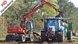 Spreading Manure  Mest strooien met New Holland T6020 en Samson  L Rap  2016 [upl. by Edialeda359]