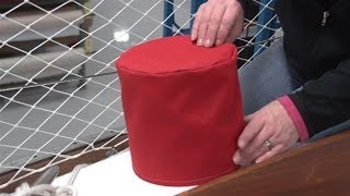 How to Make a Winch Cover for you Boat [upl. by Ahsienet910]