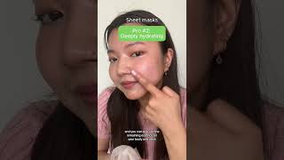 Get the BEST mask for your skin now skincare facemaskbeauty sheetmasks skincarereview [upl. by Dnalerb737]