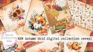 NEW Autumn Gold digital collection reveal [upl. by Mccourt544]