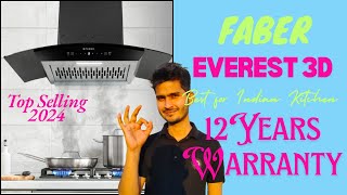 Faber Hood Everest 3D Chimney Best for Indian Kitchen👌 Faber Everest 3D Kitchen Chimney [upl. by Ennaus]