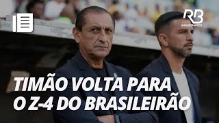 Empate entre Vitória e Cruzeiro empurra Corinthians para a zona de rebaixamento [upl. by Vivia108]