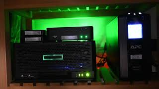 ⁴ᴷ₃₀ᵖ  HPE Microserver Gen10 Plus  Driving noise at Night [upl. by Naniac]