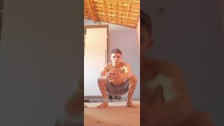 Treino de perna calisthenics atividadefisicaemcasa [upl. by Enneiluj]