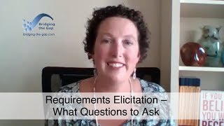 Requirements Elicitation – What Questions to Ask [upl. by Asilad]