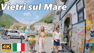 Vietri sul Mare Italy 🇮🇹  Summer Walk 2023  4K UHD  Walking Tour [upl. by Brunhild179]