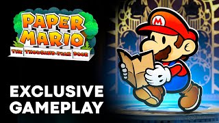 15 Minutes of PAPER MARIO The ThousandYear Door REMAKE  Exclusive NEW GAMEPLAY 🍄 Nintendo Switch [upl. by Ecniv]