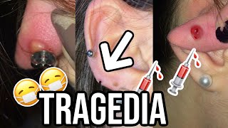 TERRIBLE EXPERIENCIA CON LOS PIERCINGS storytime Aureliastars [upl. by Hammerskjold]