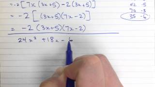 Factoring Complex Trinomials Practice [upl. by Tristan692]