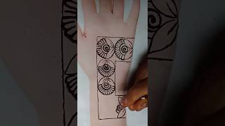 Mehndi design full hand youtubeshorts shorts tiktokviral viralvideo short mehndidesign art [upl. by Poulter]