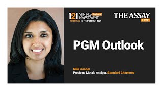 Platinum Group Metals PGM Outlook  Suki Cooper Standard Chartered [upl. by Sontich]