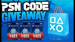 LIVE PlayStation CODE GIVEAWAY Every 2 subs [upl. by Dotti]