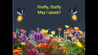 quotFirefly Firefly sung by Jill Trinka [upl. by Myrvyn]