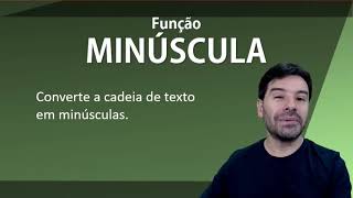 Função MINÚSCULA no Excel [upl. by Roda]