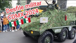 Desfile Militar México CDMX 2024 [upl. by Moersch588]