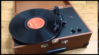 Crosley CR49 Traveler Portable Turntable [upl. by Eyaj]