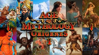 El ORIGEN de las UNIDADES MÍTICAS de Age of Mythology Retold PARTE 1 GRIEGOS [upl. by Leslee]