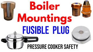 Exploring Safety Valves in Pressure Cookers A Boiler Mounting Overview  Fusible plug [upl. by Yaniv]