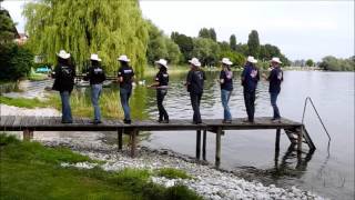 Line Dance Lake Darbonne Choreographie David Villellas [upl. by Ateerys]