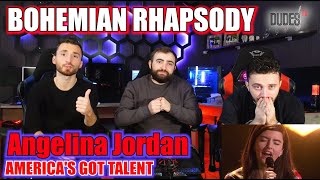 Angelina Jordan  Bohemian Rhapsody  Americas Got Talent  FIRST TIME REACTION [upl. by Christianson464]