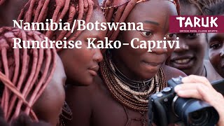 Namibia und BotswanaReise KaokoCaprivi  afrikanische Kultur Safari und Wildnis satt  Kurzfilm [upl. by Ahsitniuq]