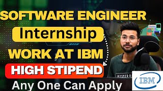 IBM amp JP Morgan Internship For Students  Internship With No Experience Software Engineer Internship [upl. by Rozalie]