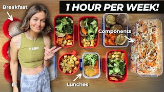 Build The Perfect Vegan Meal Plan To Lose Fat 1 HOUR A WEEK [upl. by Margit]