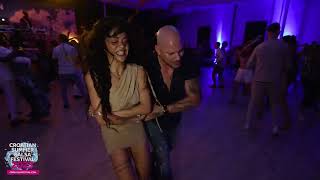 Yuniel amp Yenifer  Salsa social dancing  Croatian Summer Salsa Festival 2023 [upl. by Eylloh]