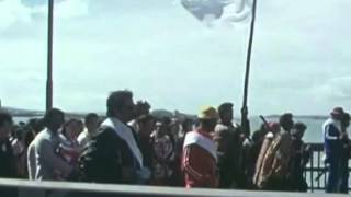 1975 Matakite Maori Land March crossing the Auckland Harbour Bridge [upl. by Weston]