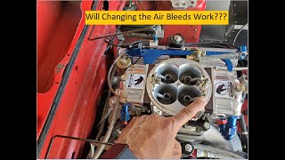 Prosystems carburetor idle air bleed adjustment Will the car run better [upl. by Annawak]