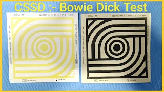 Bowie Dickie Test Autoclave  Sterilization CSSD Hospital [upl. by Nnaid]